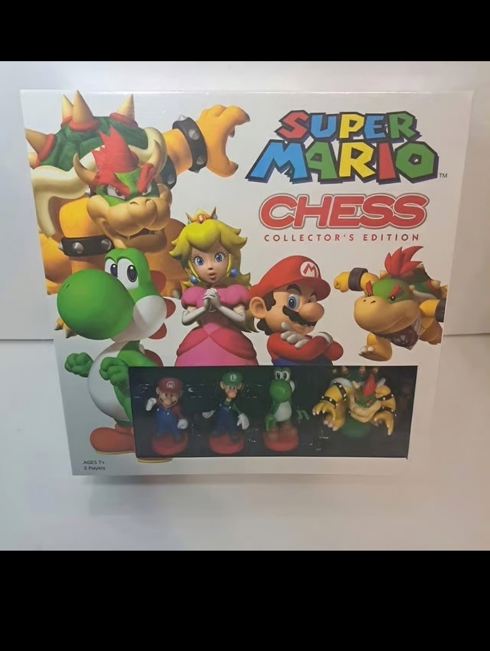 Super Mario Chess Set 32 Custom Scuplted Chess Pieces LTD ED-NEW SEALED